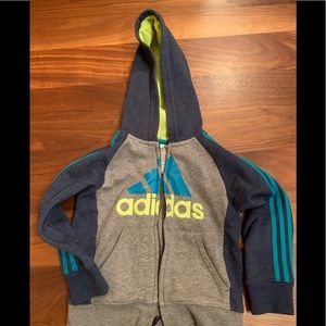 Boys Adidas hoodie. 24 months.